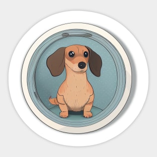 Dachshund sticker Sticker